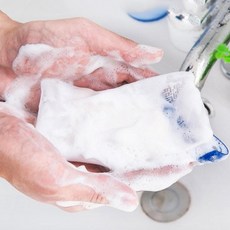 비누거품망 비누망 욕실비누 주머니 걸이 보관, 비누망 DC001752, 1개