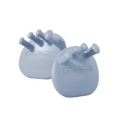 柔軟舒適足弓訓練器 美腿紓壓分趾器 瑜珈美腿神器 足弓墊 分趾套，矯正腳趾改善循環，塑造纖細美腿, 1個, 月白藍【一對裝】-35HD