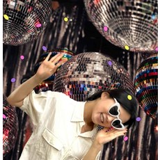 헬로라일락 하트 선글라스 화이트 키즈선글라스