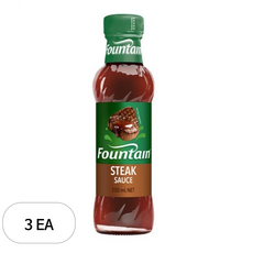파운틴 스테이크소스, 250ml, 3개