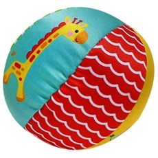 어린이 안전 패브릭 소프트공 볼놀이 감각볼 유아공, 패턴 공, 1개