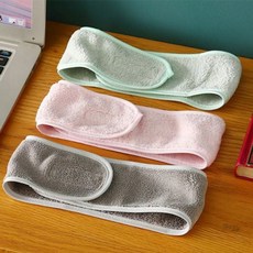 세안용 간편 세안밴드 극세사 세수머리띠 밴드 _20260101EA, 베이지1P