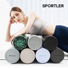 스포틀러 EPP 하드 폼롤러 60~90cm 고밀도 필라테스 스트레칭 종아리 하드 요가 마사지 지압, 60cm(300g), 1개