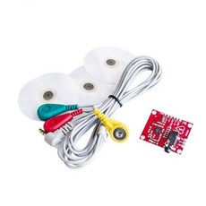 AI電子 AD8232 心電測量脈搏心臟心電圖套件 兼容Duinofun (18-6), 1個