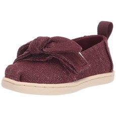 TOMS 유니 아동용 알파르가타 스니커즈 버건디 216147