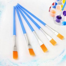 미술 평붓 물감 아크릴 수채화 페인팅 화구 채색 1P, 1개, 상세페이지 참조