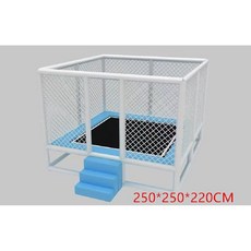 야외 대형 트램폴린 점핑머신 트렘폴린 안전망, A