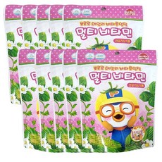 베베모린 뽀로로 데일리 비타츄잉정 멀티비타민 딸기맛, 52.5g, 10개