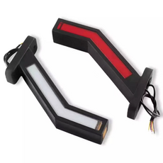 화물차 면발광 토끼등 12v-24v 겸용 코너등 사이드 윙바디 차폭등 리플렉터 LED 튜닝 용품, 우측, 1개, H1