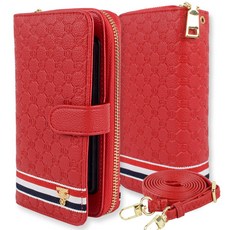 지원군몰 NLC-02 지퍼 지갑형 핸드폰 케이스 카드 지퍼수납+어깨끈+스트랩 멀티 슬라이드 전기종 다이어리 폰케이스