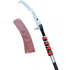 고지톱 장대세트 가지치기 높은 나무 조경 무브러시 전동 장대 세트 전기 무선 가위 전기톱, D. 독일왕상어 프리미엄 톱, 1