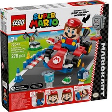 樂高 72043 超級瑪利歐 標準卡丁車, 1個, 混色