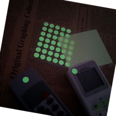 문고리야광스티커 사각 원형 빛반사 야광 리모콘 스위치 다용도 스티커, 사각 1P