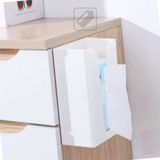 분필스 키친타올겸용 접착식 핸드타올 케이스, 대 그레이