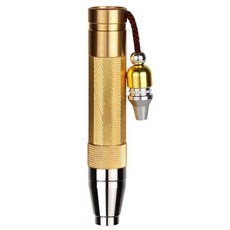 七彩翡翠 黃銅三光源強光手電筒 翡翠玉石水晶瑪瑙琥珀探照鑑定, 1個