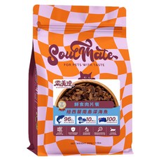 SoulMate 索美達 貓鮮食肉片餐, 500g, 1包