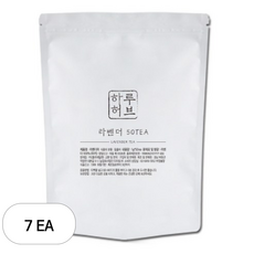 하루허브 라벤더차 대용량, 1g, 50개입, 7개