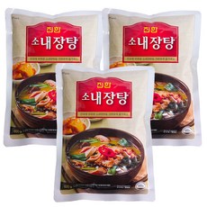 진한식품 소내장탕, 600g, 3개