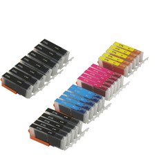 캐논 TS8090 MG7790용 PGI-970 CLI-971 대용량 XL 호환 카트리지, 27개 구성 (5카트리지 5세트 + PGBK 2개), 1개