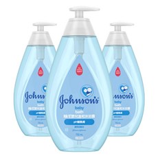 존슨즈베이비 키즈 마일드 바스 바디 클렌저, 3개, 750ml