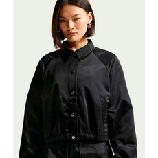 ㅇ매장정품ㅇ 나이키 NIKE 스포츠웨어 오버사이즈 새틴 코치 자켓 재킷 W - 블랙:세일 IF0562-010 135143