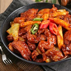 서초닭 춘천 프리미엄 넓적다리살 닭갈비 매운맛 600g, 2개