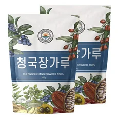 국산 청국장 분말 가루 600g ( 2봉지), 300g, 1개