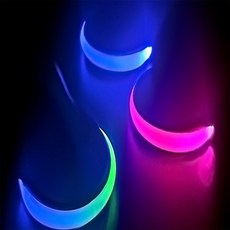 여우원숭이 LED 슈즈 밴드 1P 야광안전밴드, 화이트