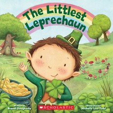 (영문도서) The Littlest Leprechaun Paperback, Cartwheel Books, English, 9781338796698