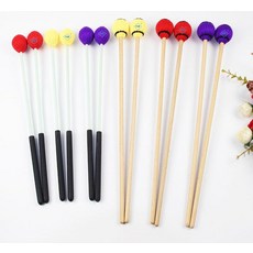 마림바 말렛 알루미늄 플라스틱 해머 소형 목재 타악기, 1개