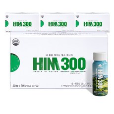 HIM300 테토력 가득 남성 부스터샷 알부민 아르기닌 흑염소 산양유 마카, 28개, 30ml