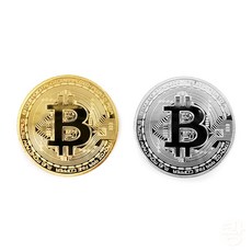 쾅쾅상사 모형비트코인 기념은화, 실버