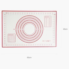 반죽 논스틱 매트 오븐 40X60CM 실리콘 베이킹 도구 만두 패드 페이스트리 라이너 시트, 26cm by 29cm, d