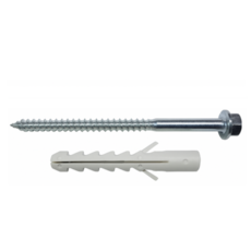 [옵션선택구매] 주차블럭고정용앙카 주차스토퍼 주차방지턱 과속방지턱 후렌지머리 고지스크루볼트 시선유도봉고정앵커 칼브럭 웨지앙카 콘크리트용 아스콘용 앙카세트, 칼브럭세트(FD14/70+스크루80mm), 1개