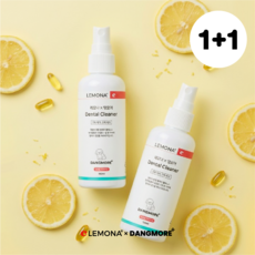 [1+1 이벤트] 경남제약 레모나 댕모어 강아지 치약 덴탈스프레이 덴탈클리너 2개 100ml (샘플 추가 증정)