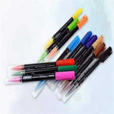 제인추천샵디자인 캘리그라피펜 드로잉도구, 6색