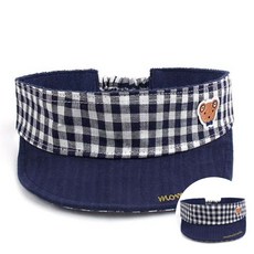 모모프렌즈 키즈썬캡 체크 유아 스포츠썬캡