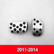 자동차 풋 페달 가속 브레이크 무타공 커버 알파드 벨파이어, 1. 2011-2014, 기본