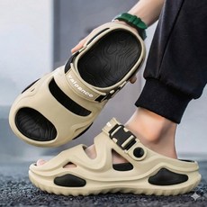 발캉스 남여공용 족저근막 무중력 리커버리 더블 쿠션 샌들