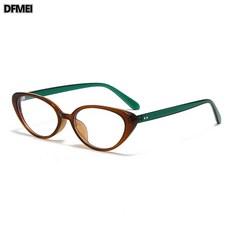 DFMEI 韓版貓眼三角形時髦墨鏡女款潮小臉氣質高級感街拍眼鏡春夏太陽鏡