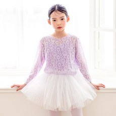 ATB-7600 T 발레티셔츠 긴팔 보라 아떼르발레