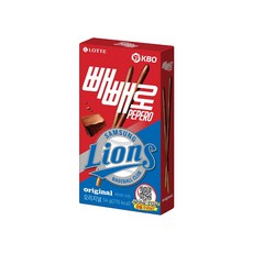 KBO X 초코 빼빼로 삼성 라이언즈, 54g, 15개