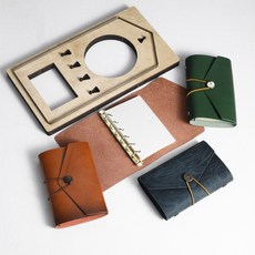 가죽공예 목형 철형칼 펀칭도구 템플릿 DIY A7 북노트 모양펀치 일본칼날, 1개, 상품