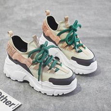 여성 8cm 키높이 운동화 신발 편안한