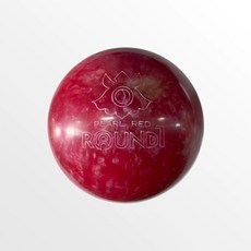 볼링공 소형 초보자 하드볼 5파운드 미니 볼링 공 연습 볼링장 소형볼링공초보자, 1개, 레드와 화이트