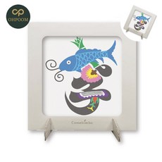 [픽커] 샌드데코액자 데코샌드만들기 방학숙제만들기 효 액자만들기 문자도