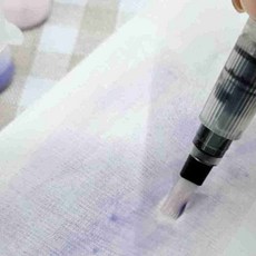 수채화용 납작형 미술 워터 브러쉬 캘리그라피펜