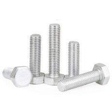 M5 M8 6061 M6 알루미늄 M10 볼트 DIN933 M12 육각, M10x16 10PCS