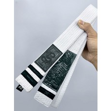 주짓수 벨트 하프스모 띠 헴프 격투기 브라운 칸지 도복 화이트 A1