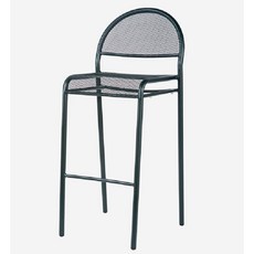 다크그린 아치백 메쉬슬림 카페감성 바체어 / 빠텐 바텐 디자인 바의자 BAR